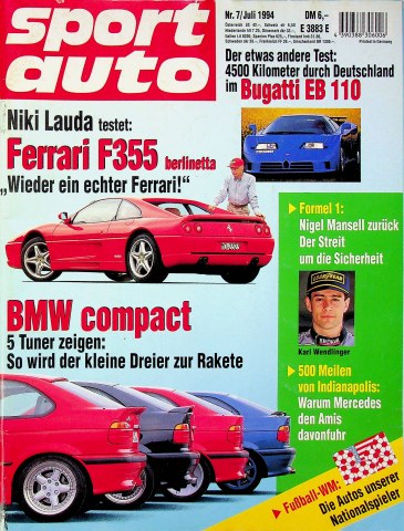 Deckblatt Sport Auto (07/1994)